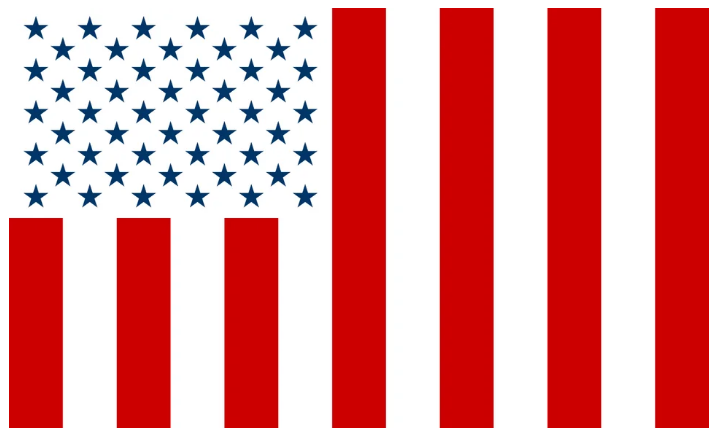 Americans can buy and fly this beautiful flag, which is not our wartime flag